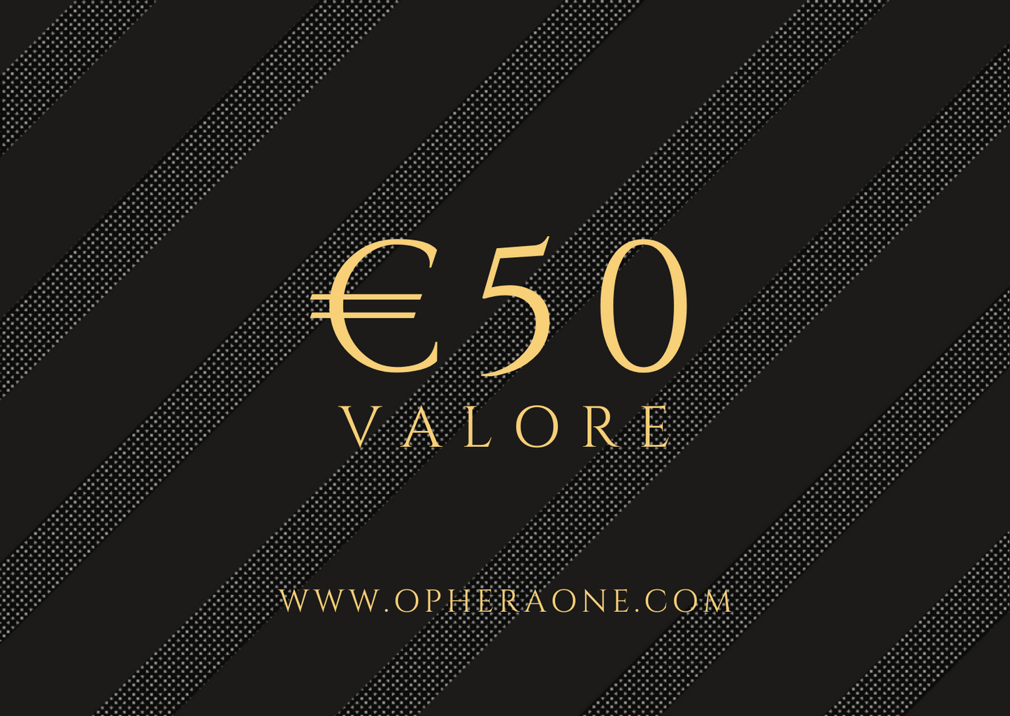 Ophera One - gift voucher  l  buono regalo - Ophera One