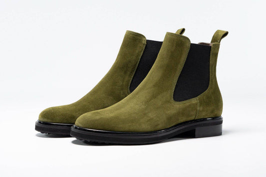 Prima Shoes - Avocado Chelsea Boots - Ophera One